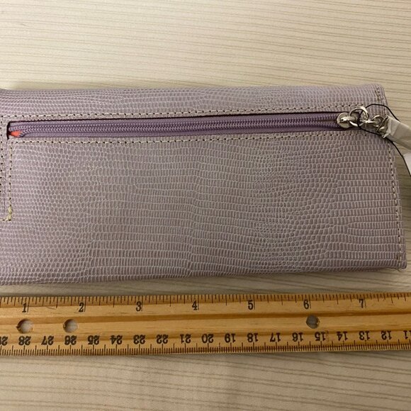REDUCED! MAXX New York Leather Wallet Flap/Snap Closure CC Slots, Pockets NWT - Picture 4 of 9